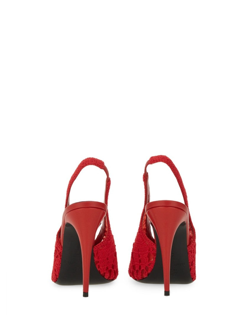 Magda Butrym Crochet Slingback