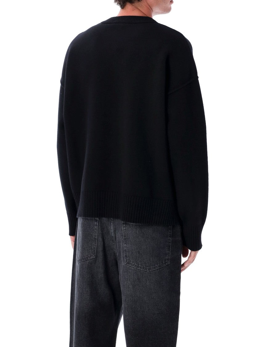 Ami Red Adc Sweater