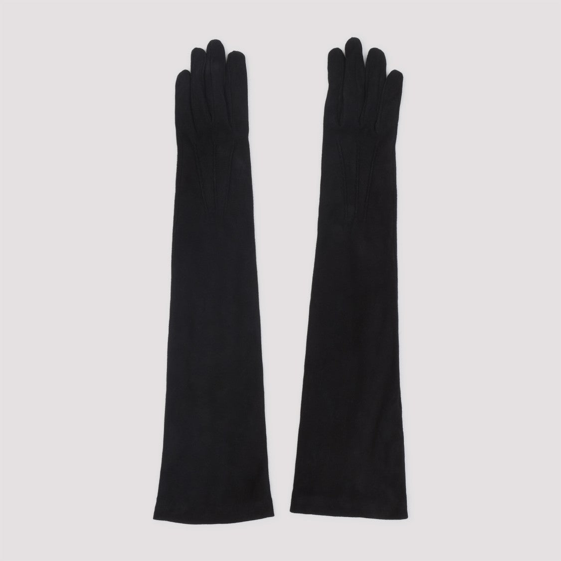 Giorgio Armani Black Lamb Leather Gloves
