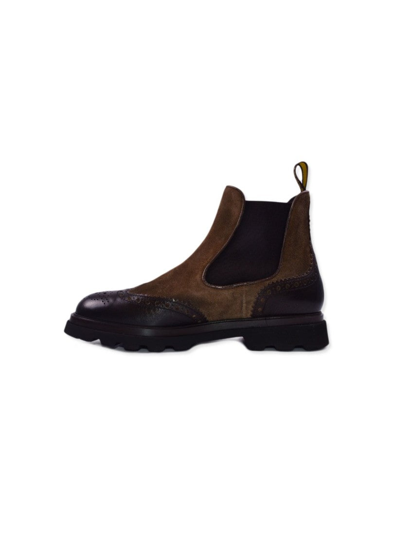 Doucal's Rich Brown Suede Doucal's Ankle Boots