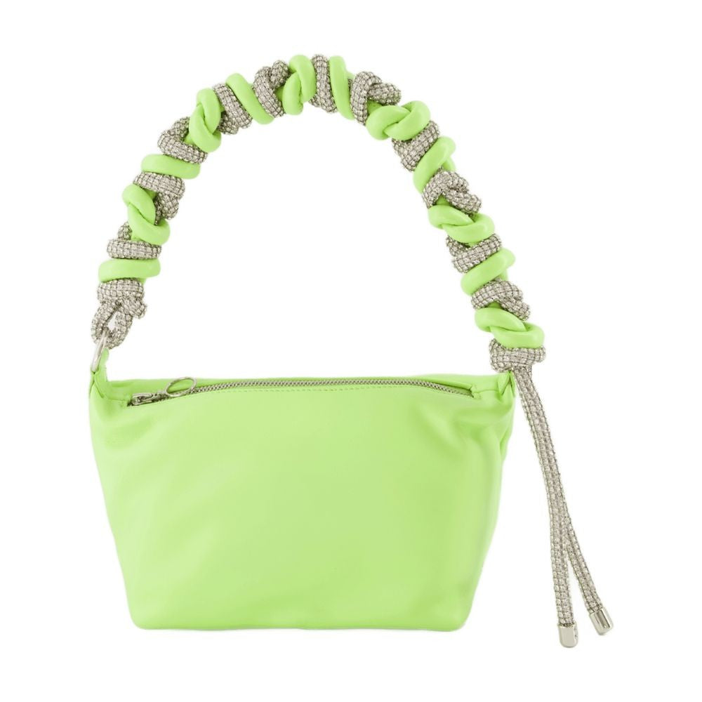 Kara Phone Cord Hobo Bag With Braided Handle Detail