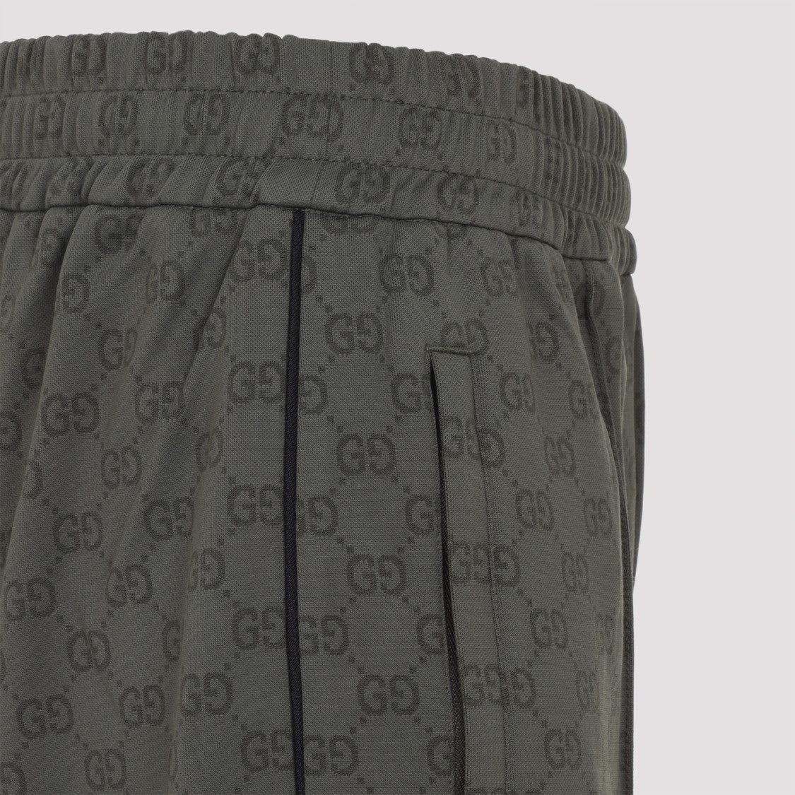 Gucci Jersey Green Polyamide Pants