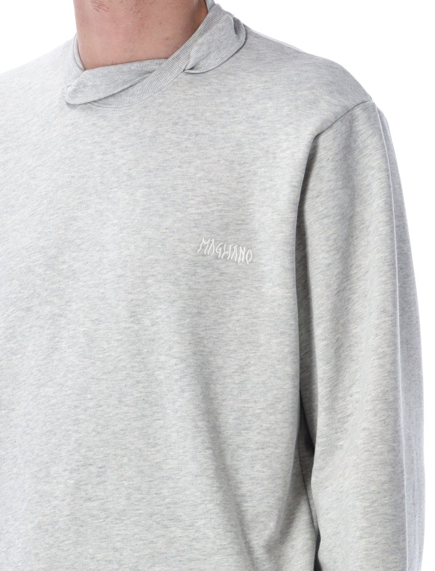 Magliano Fleece Braided Crew Neck Sweatshirt