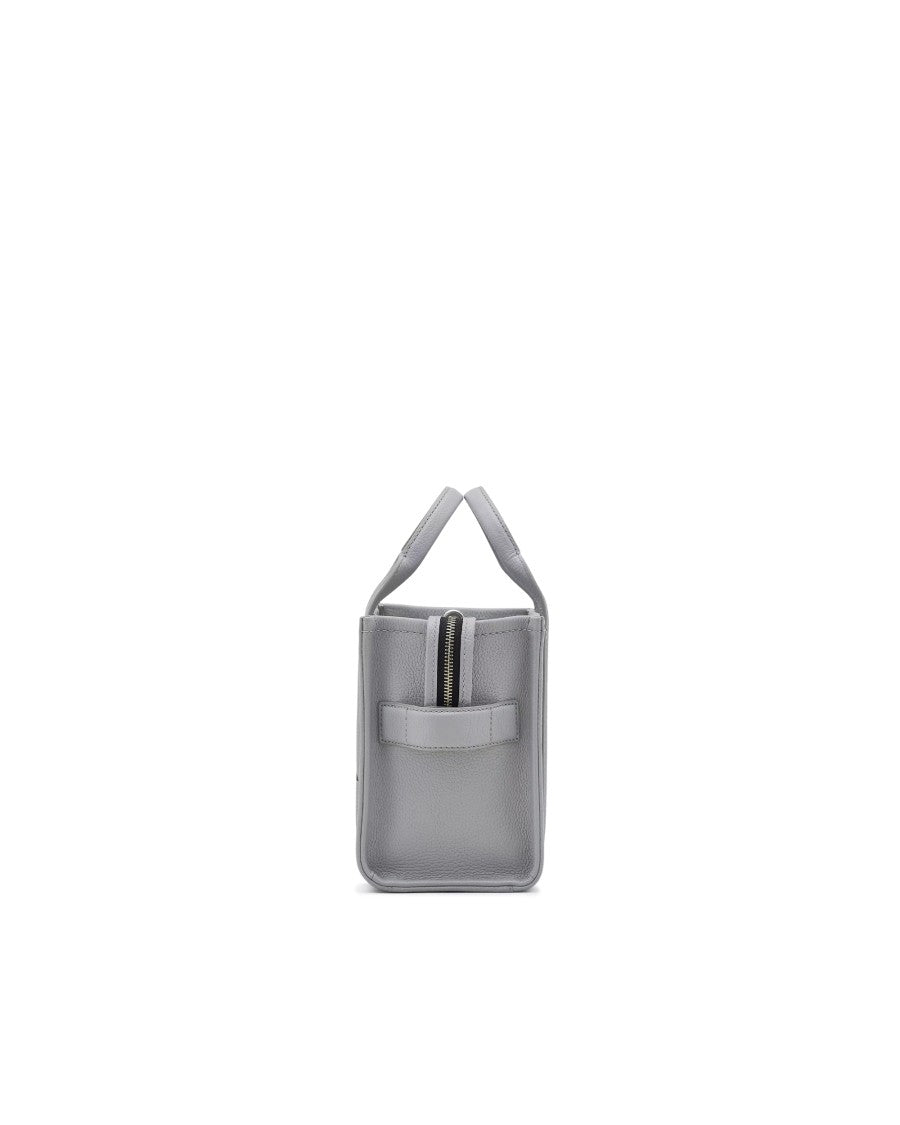 Marc Jacobs The Leather Small Cement Tote Bag