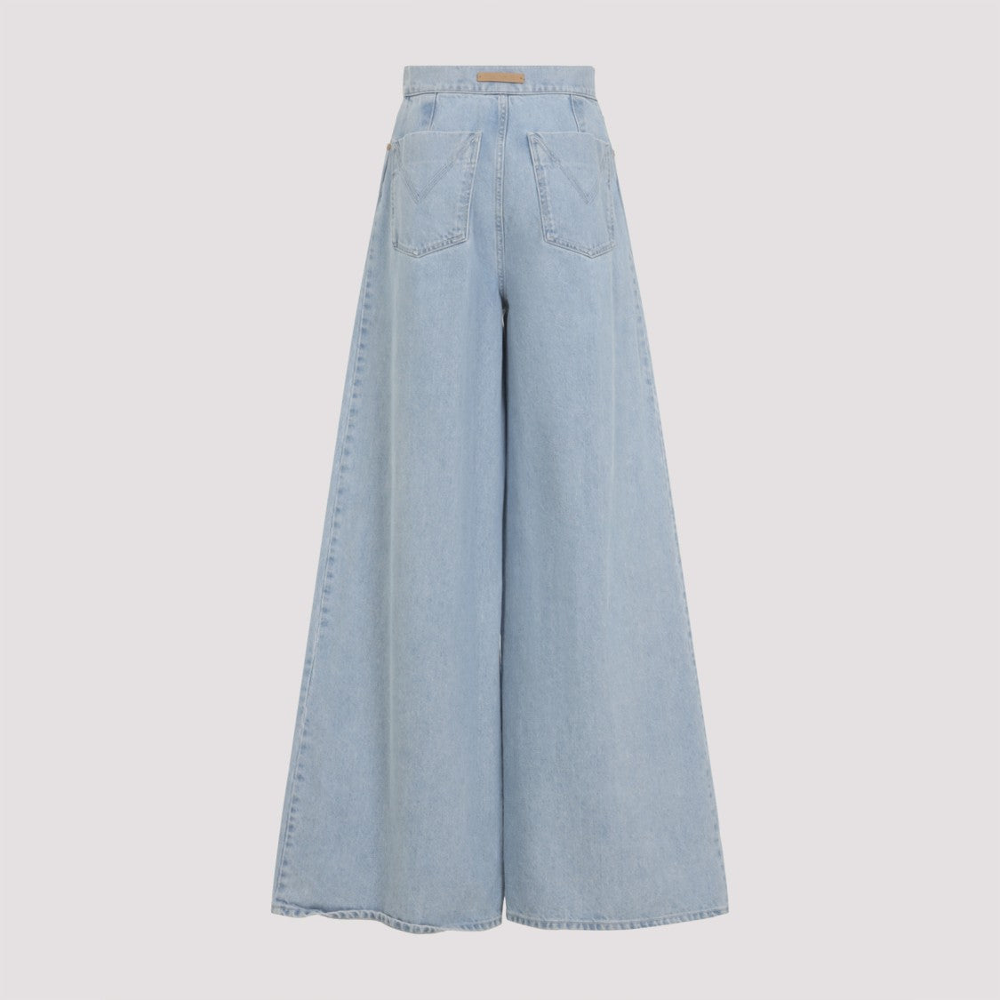Max Mara Wide-Leg High-Waist Jeans With Classic Five-Pocket Styling