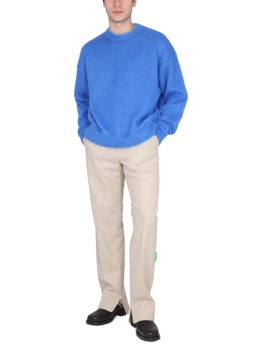 Off-White Tailored Slim Pants With Belt Loops