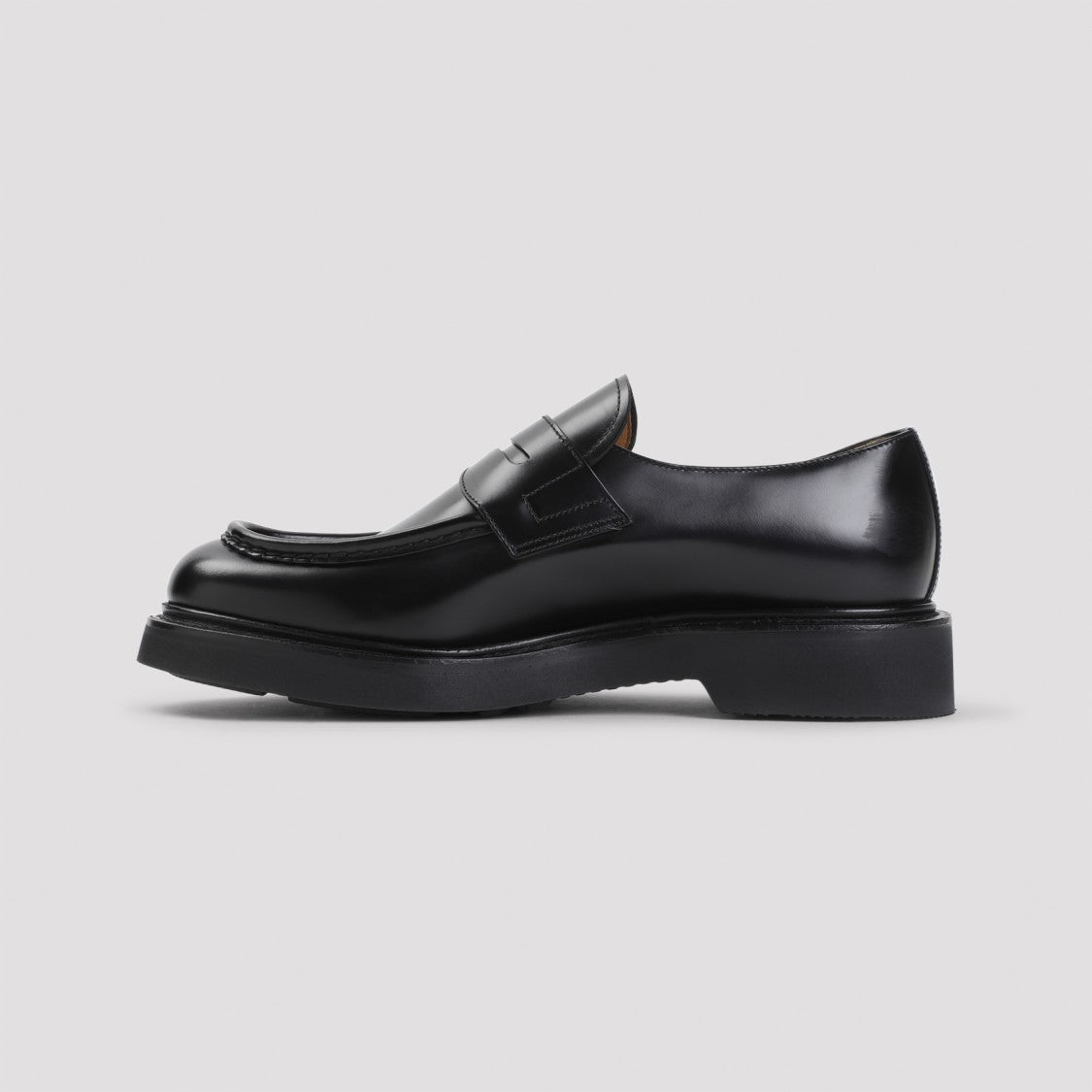 Church's Black Calf Leather Lynton Loafers