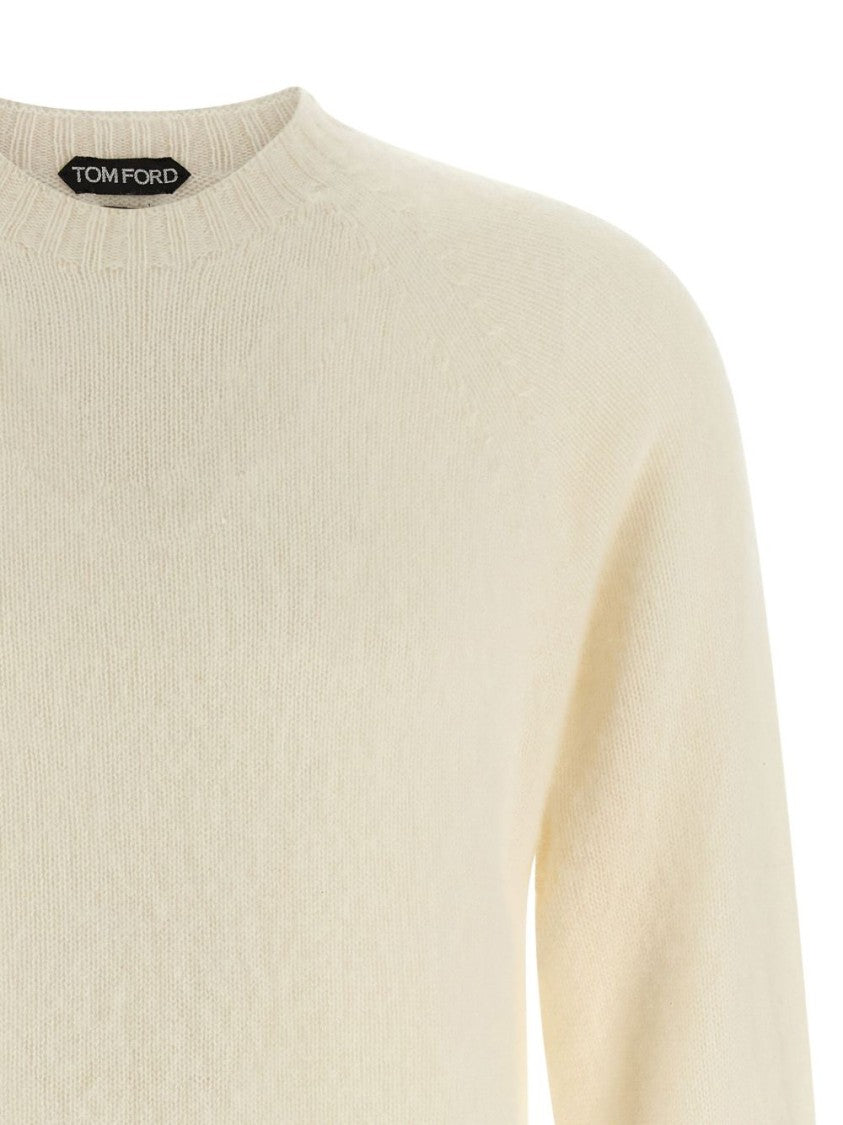 Tom Ford Crewneck Sweater In Scottish Cashmere