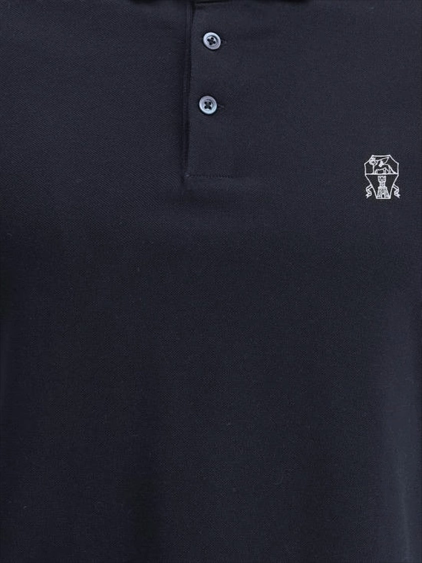 Brunello Cucinelli Classic Short-Sleeve Polo Shirt