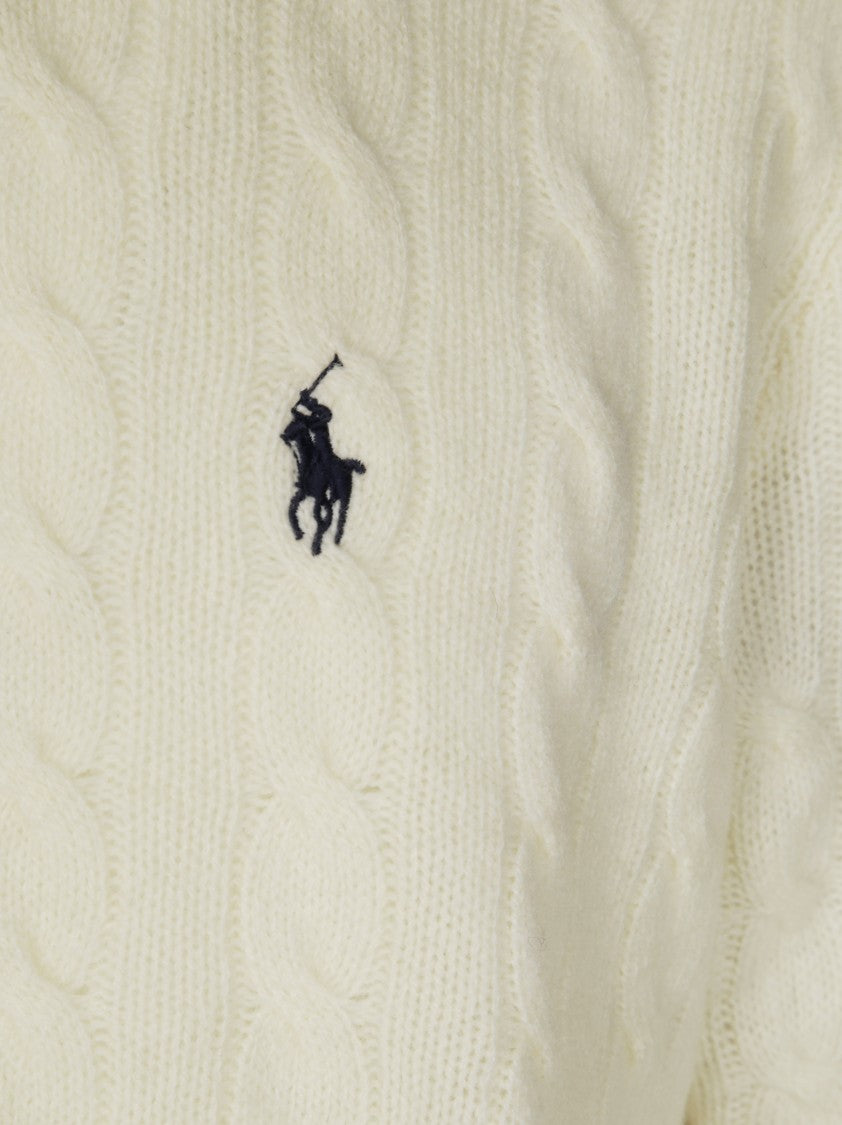 Polo Ralph Lauren Cable-Knit Sweater With Crew Neckline