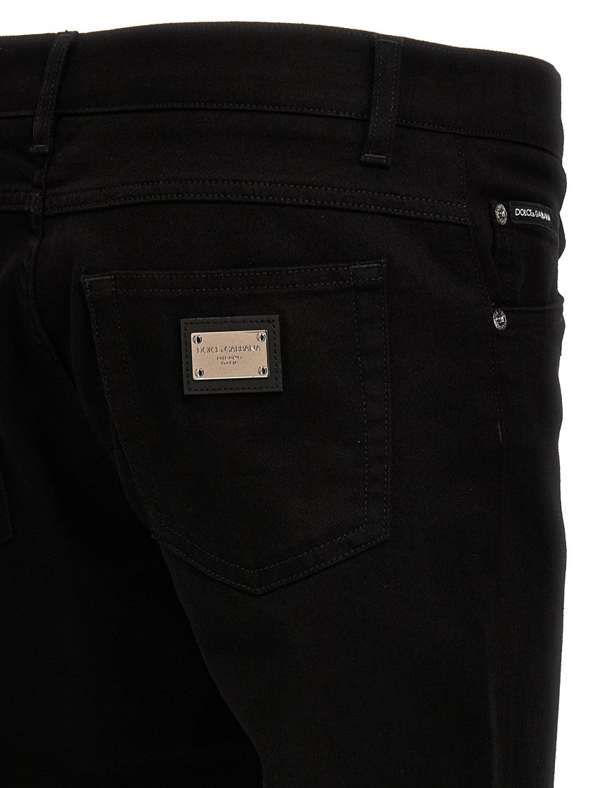 Dolce & Gabbana Classic 5-Pocket Stretch Denim Jeans
