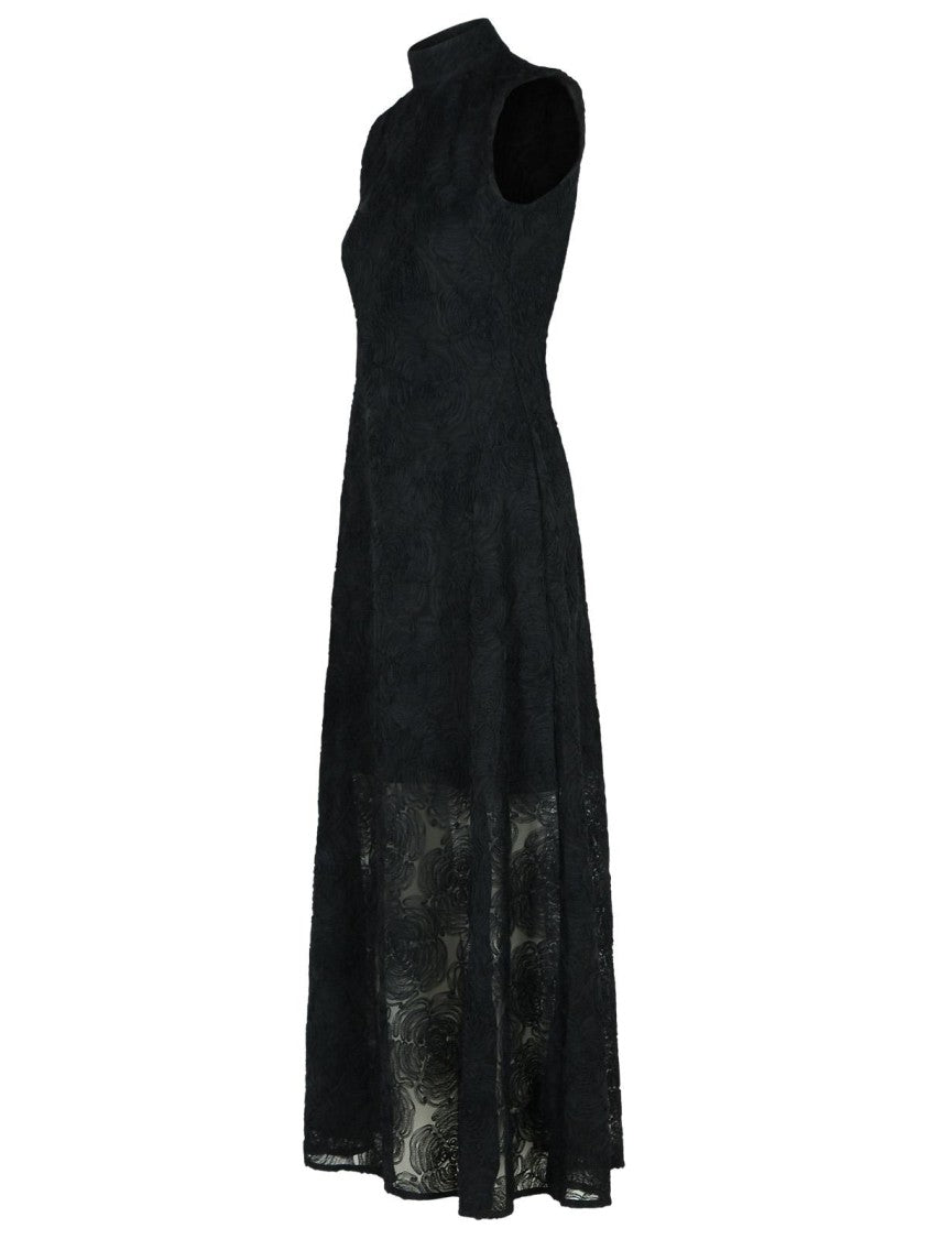 Rotate Asyna' Black Polyester Dress