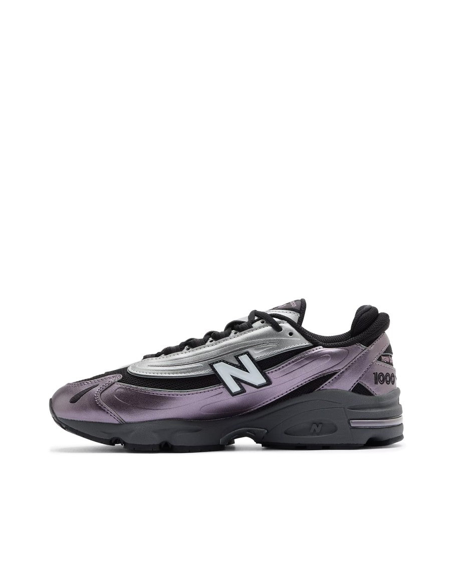 New Balance Dark Ice Wine/Grey/Metallic M1000 Sneakers