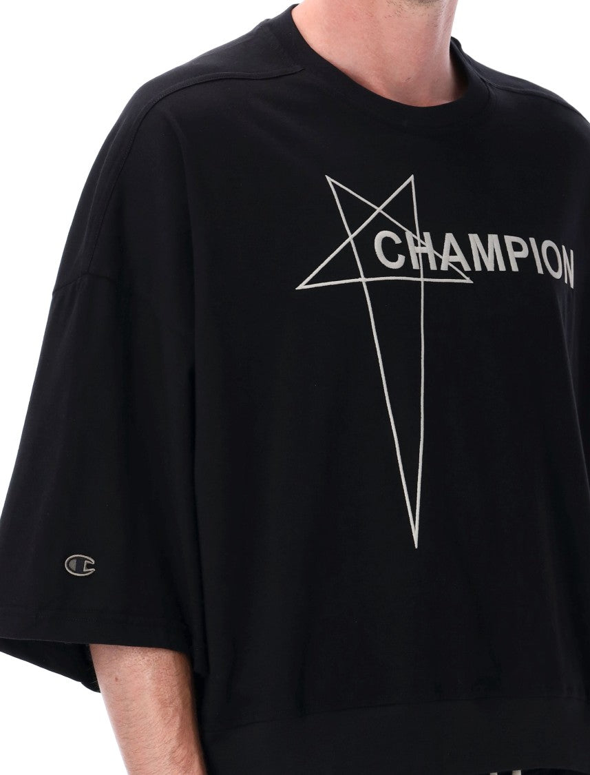 Rick Owens X Champions Tommy Corpped T-Shirt