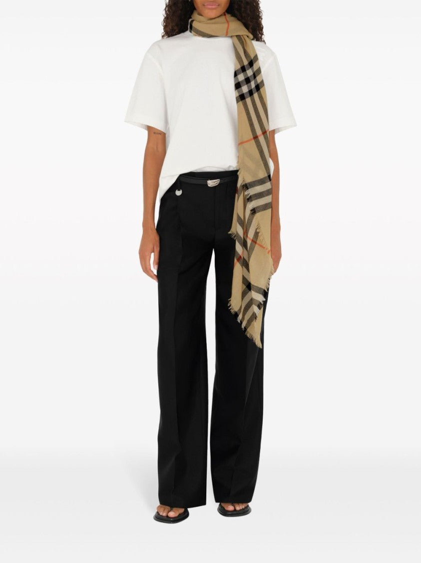 Burberry Classic Vintage Check Wool Scarf
