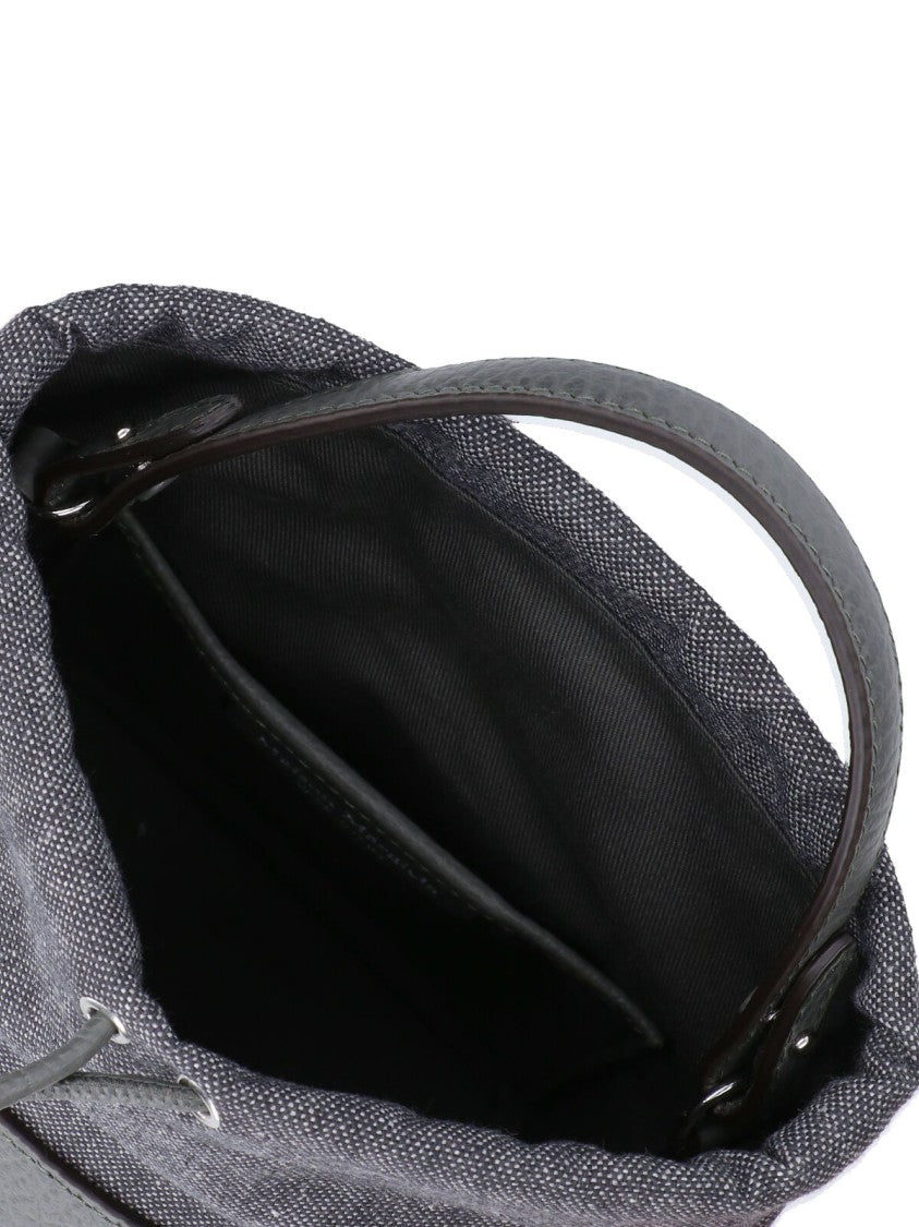 Maison Margiela 5Ac Small Bucket Bag – Grey