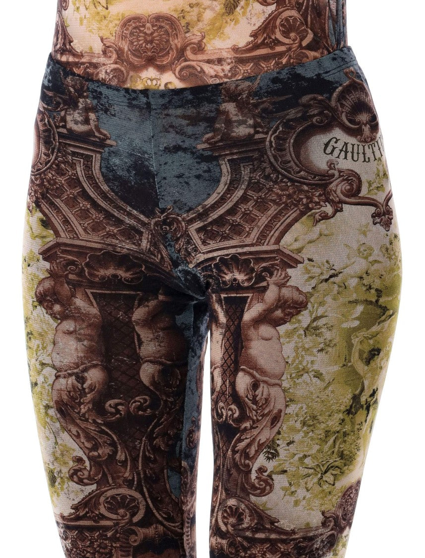 Jean Paul Gaultier Medallion Mesh Pant