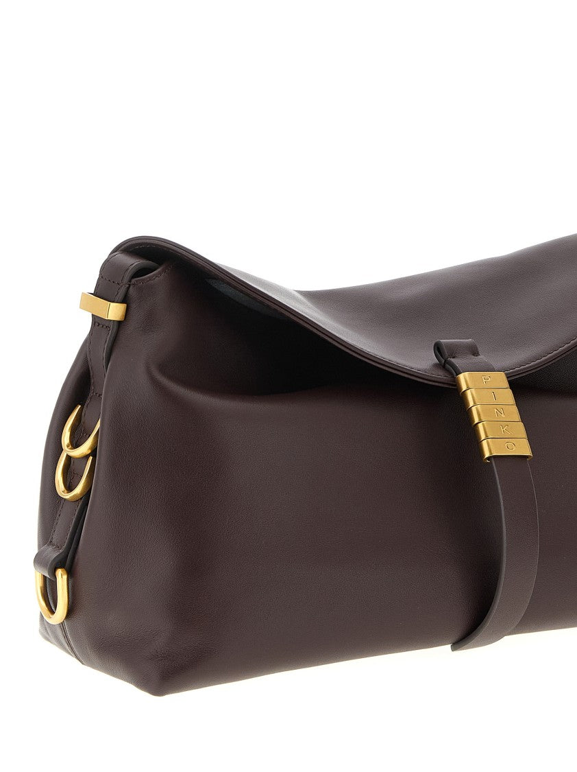 Pinko Classic Saddle Baguette' Medium Shoulder Bag