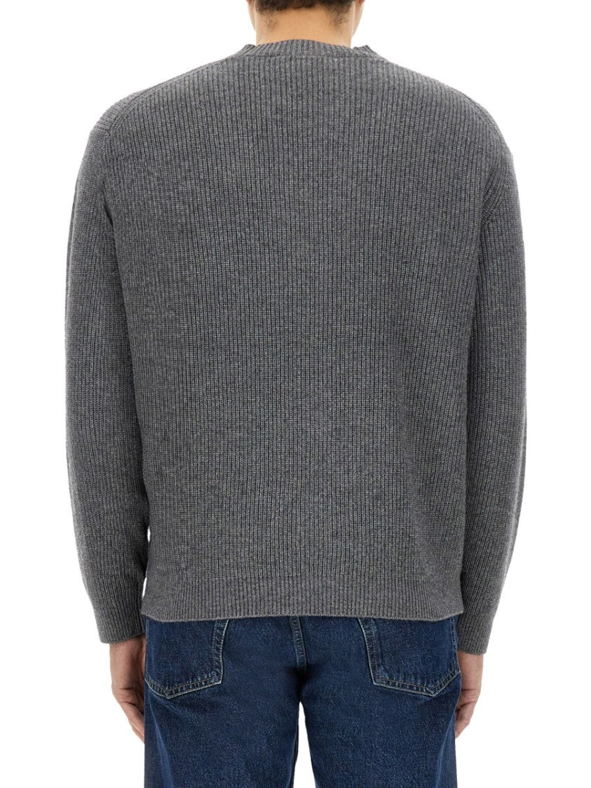 Maison Kitsuné Ribbed Cardigan