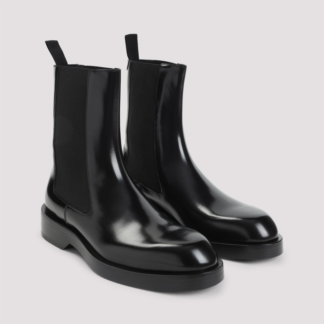 Jil Sander Black Calf Leather Boots
