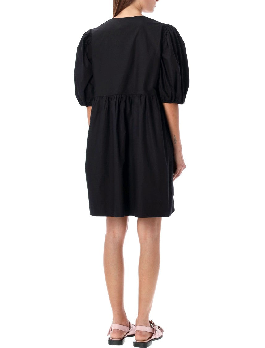 Ganni Popeline Mini Dress