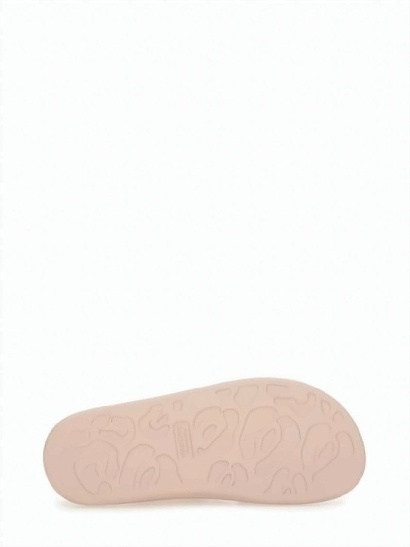 Alexander Mcqueen Minimalist Rubber Mules With Adjustable Straps
