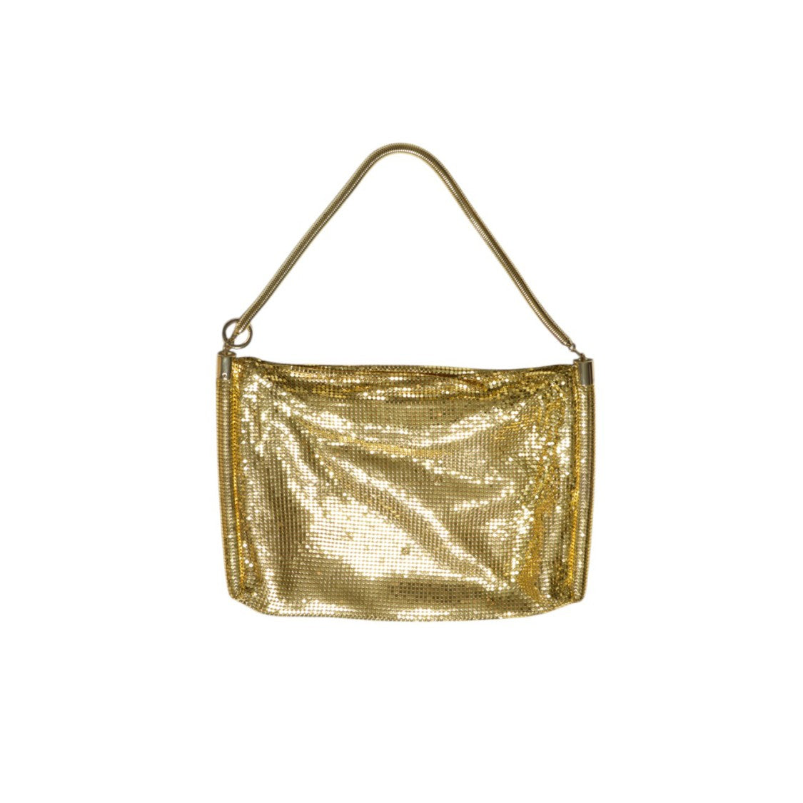 Rabanne Handheld Chainmail Pouch With Adjustable Snake Chain