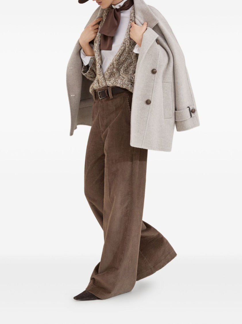 Brunello Cucinelli Wool And Cashmere Coat
