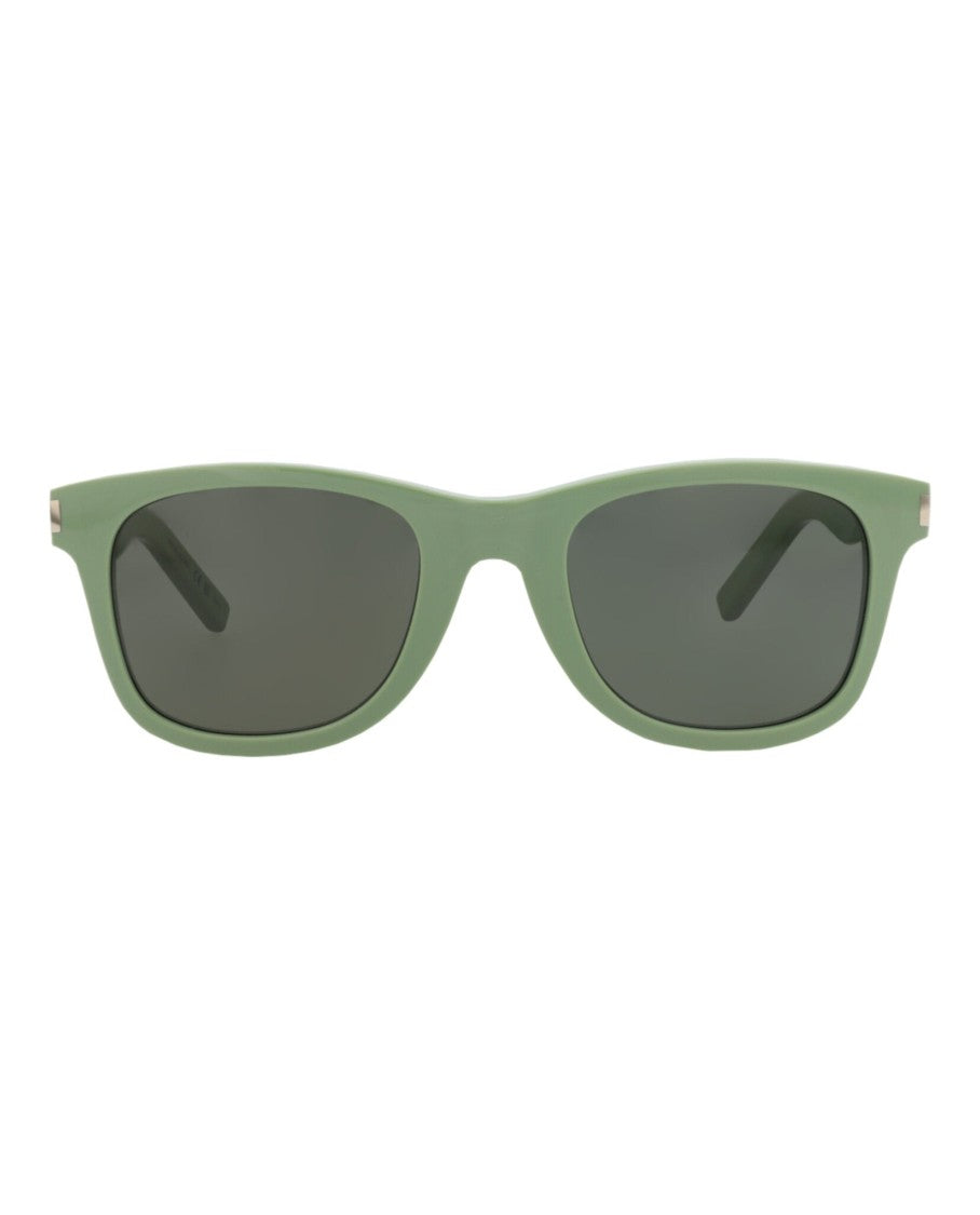 Saint Laurent Square-Frame Recycled Acetate Sunglasses