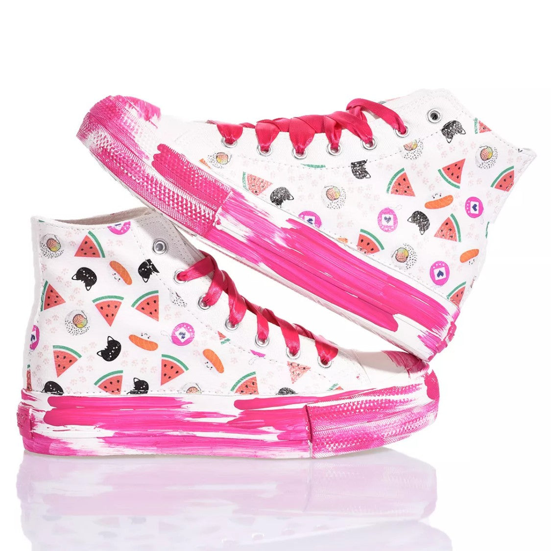 Mimanera Airlines Platform White, Pink