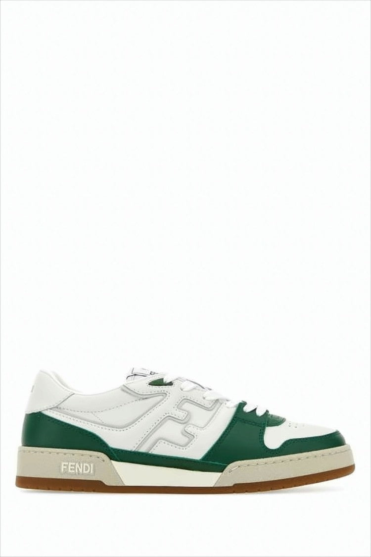 Fendi Low-Top Sneakers With Embossed Logo