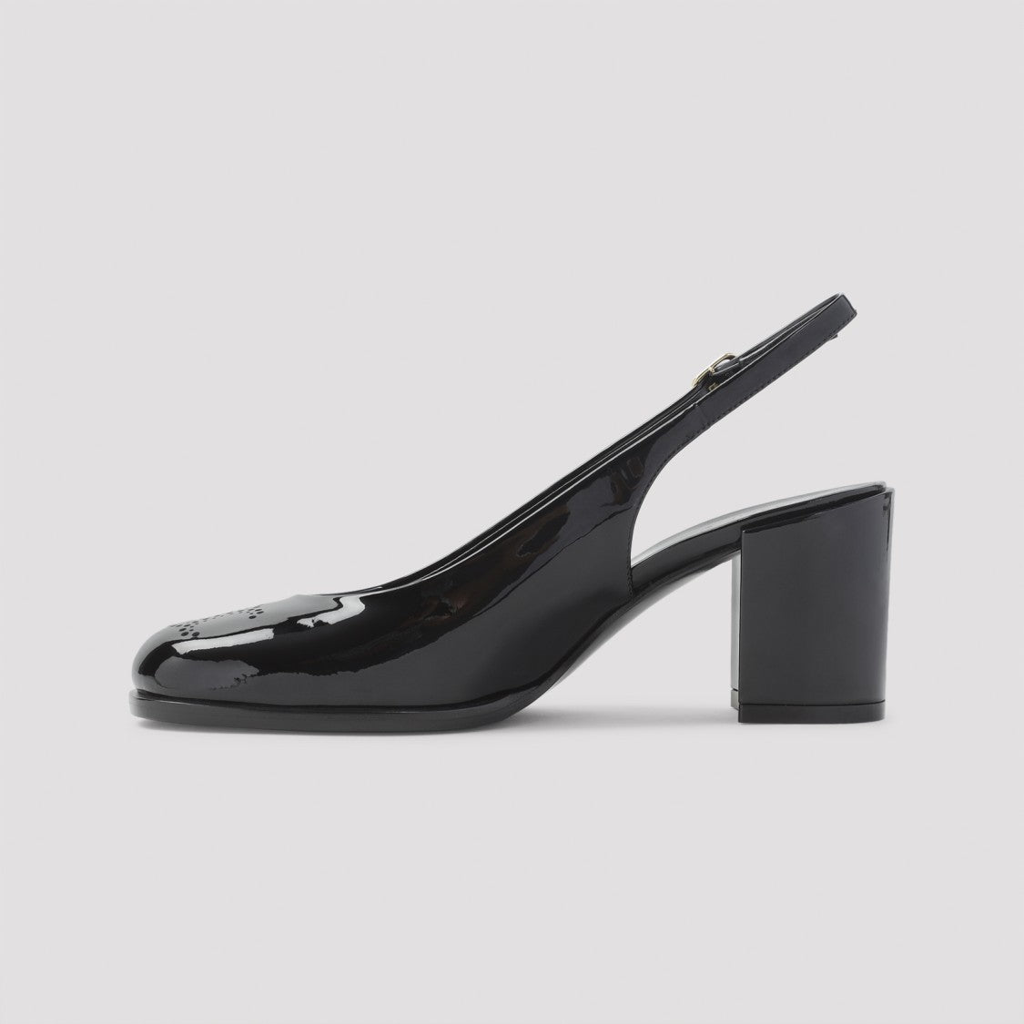 Celine Perforated Triomphe Slingback