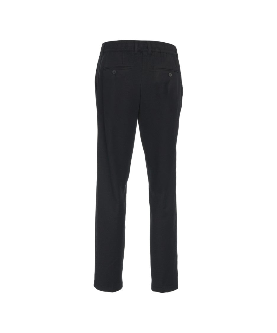 Cruna Slim Fit Chinos With Pressed Pleats