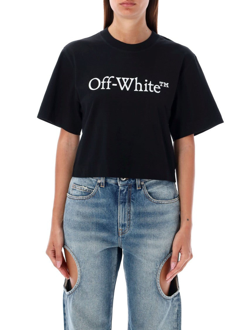 Off-White Big Lofo Crop Tshirt