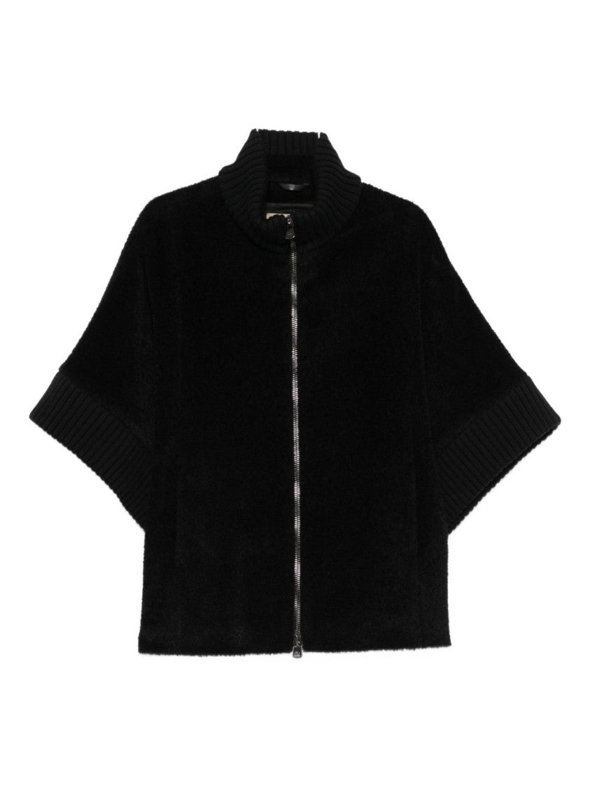 Cinzia Rocca Short Coat With Plush Texture