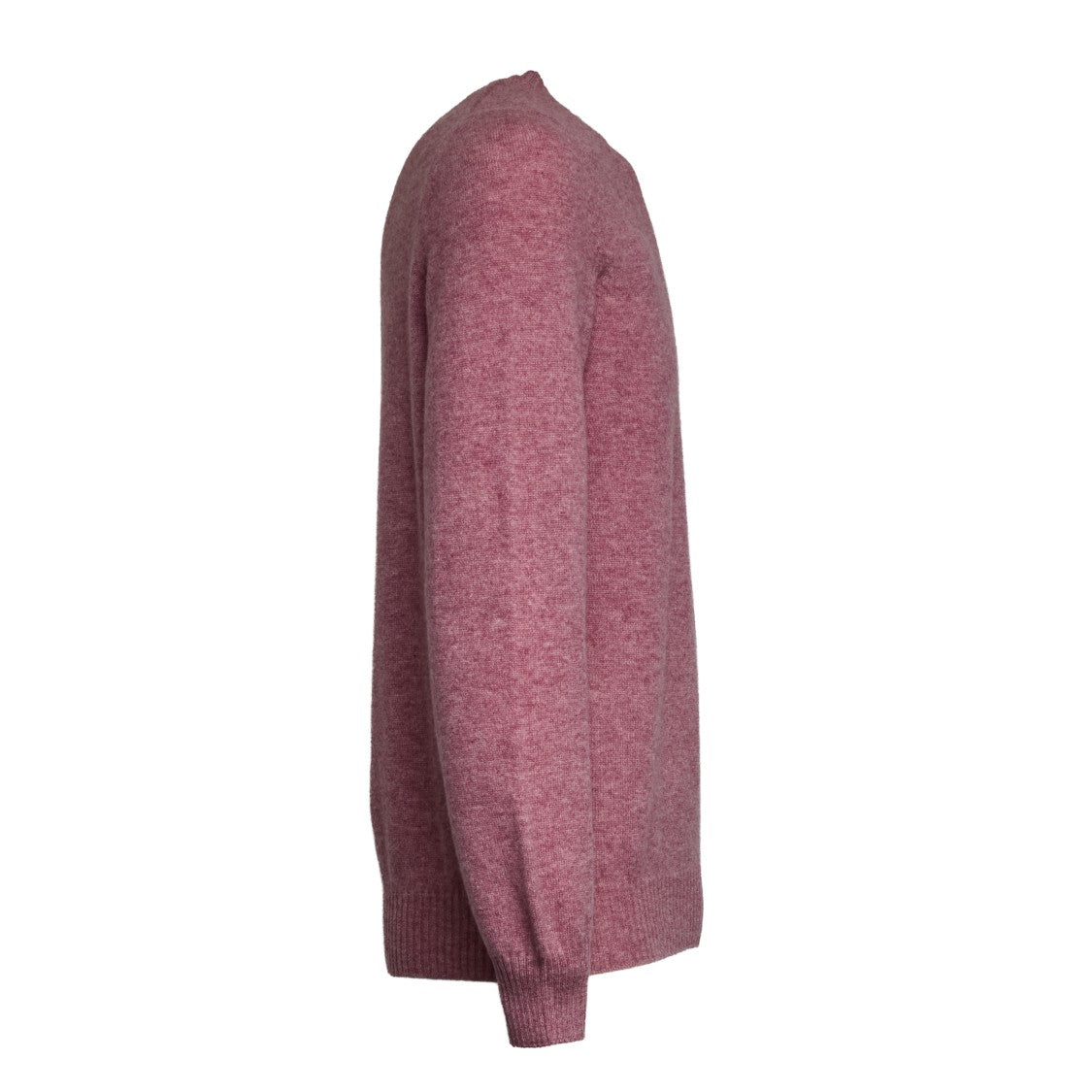 Fedeli Finely Knit Crew Neck Sweater In Soft Wool