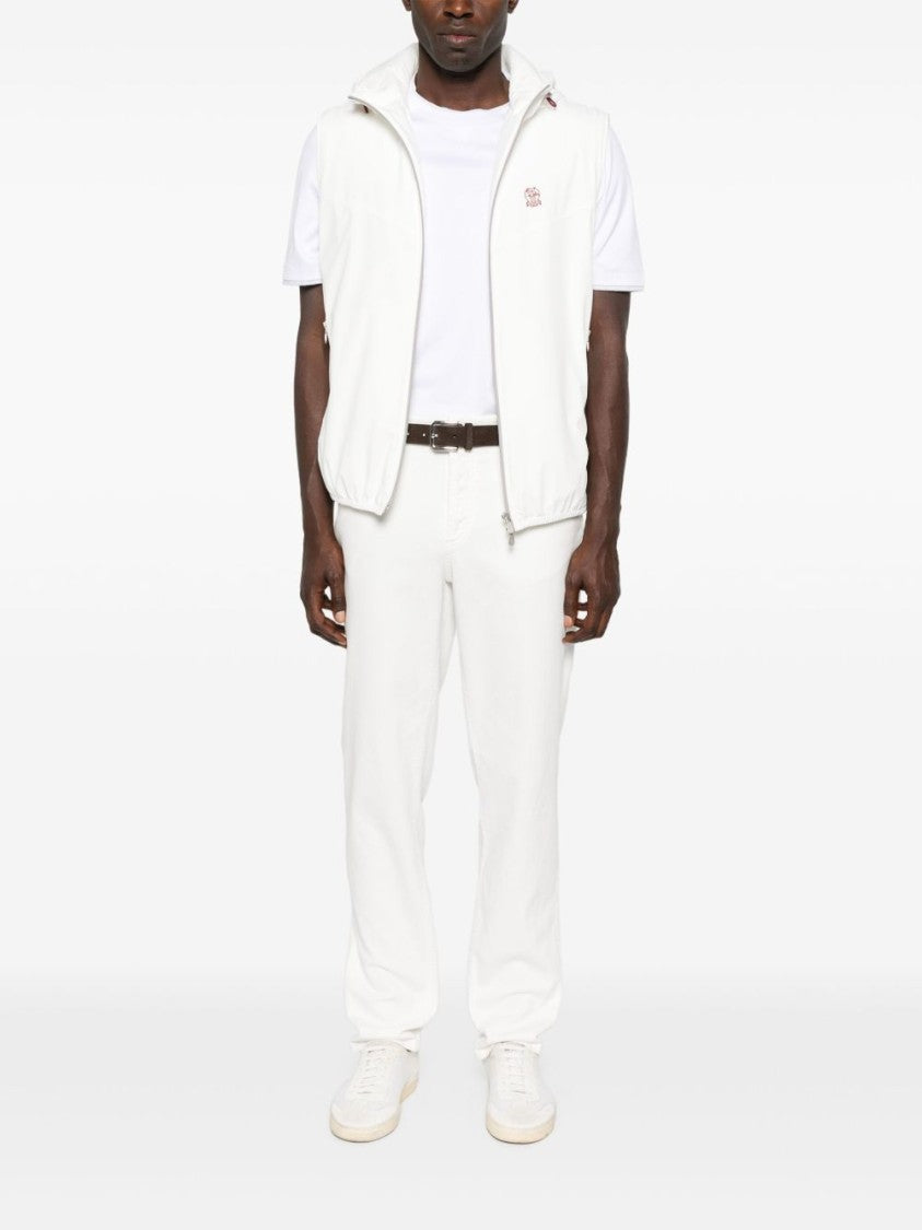Brunello Cucinelli Cotton T-Shirt With Logo