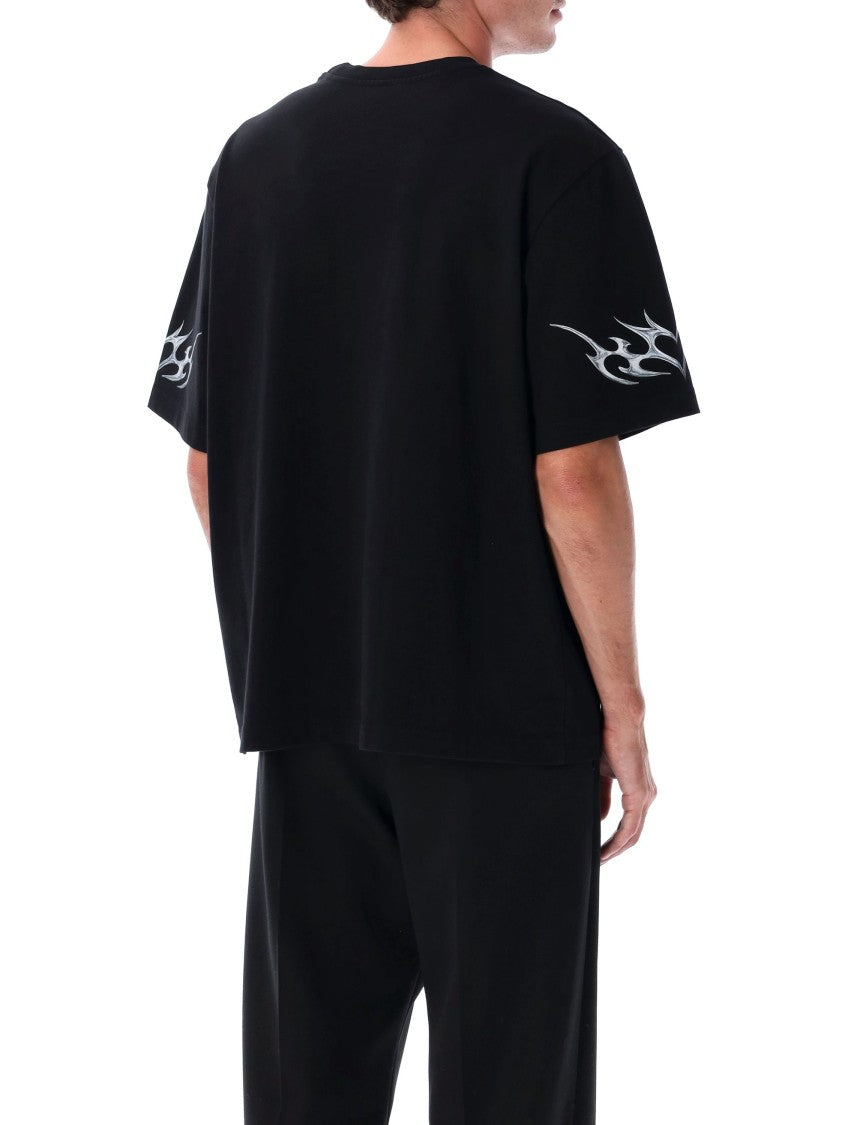 Casablanca Blades Printed Over Tee