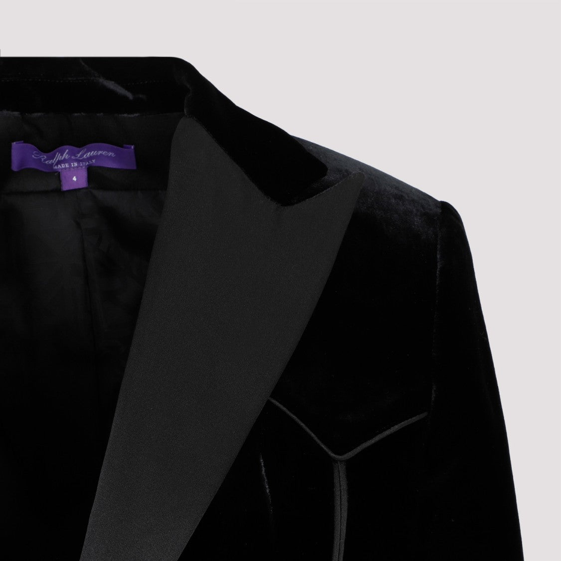 Polo Ralph Lauren Walker Black Viscose Blazer
