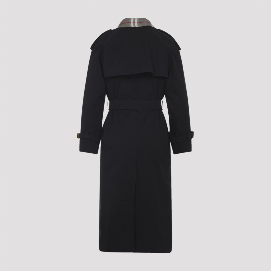 Burberry Castelford Black Cotton Trench