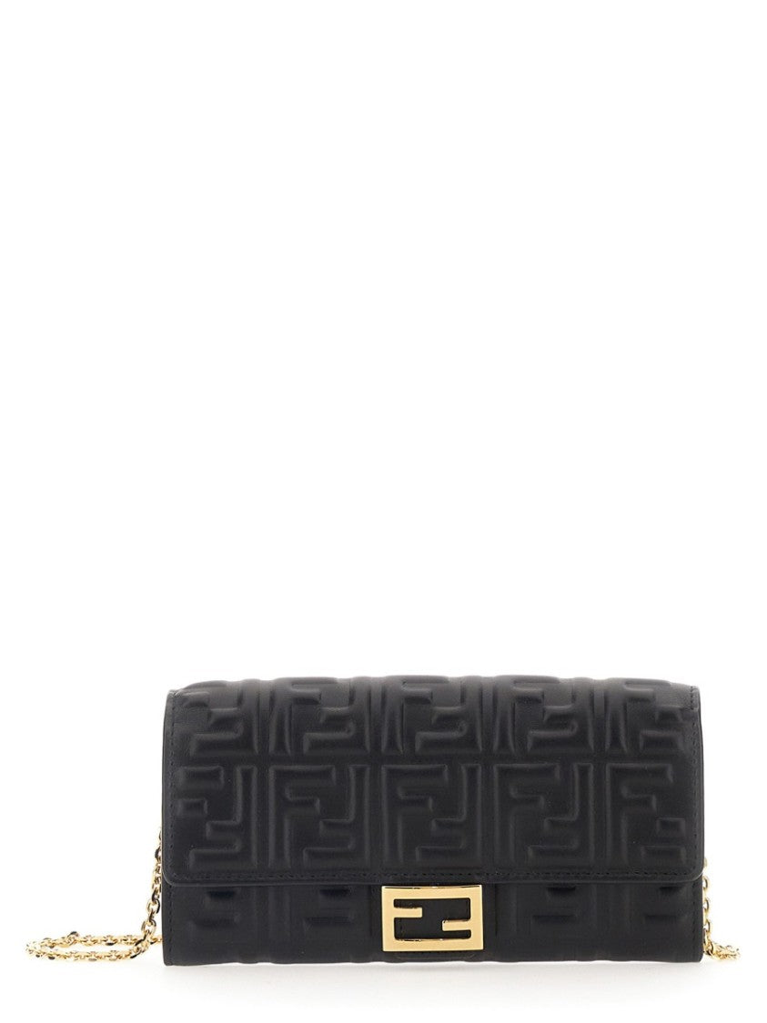 Fendi Portafoglio Continental Baguette
