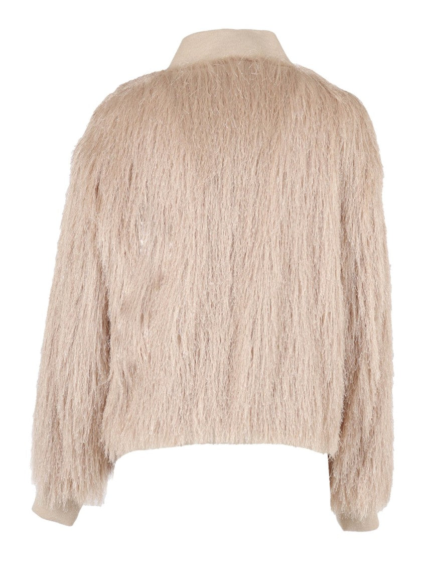Peserico Tailored Short Coat With Classic Collar