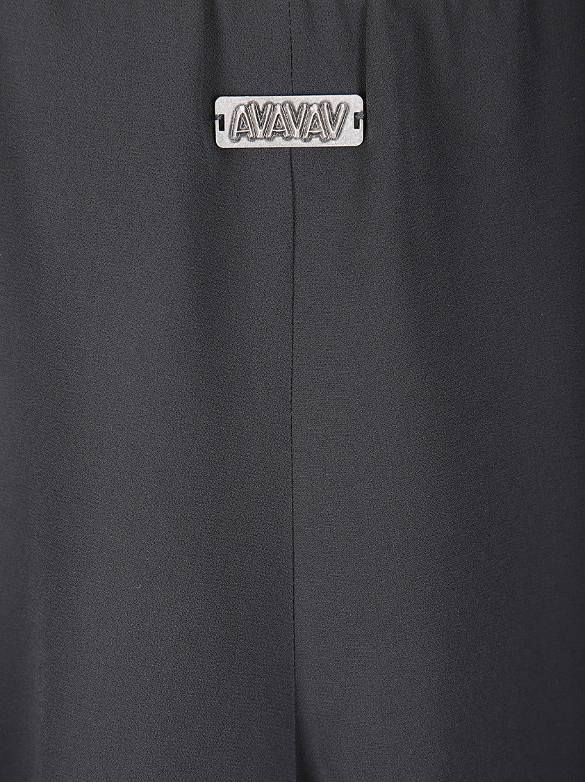 Avavav Tulle Mini Skirt With Layered Design And Fitted Waistband