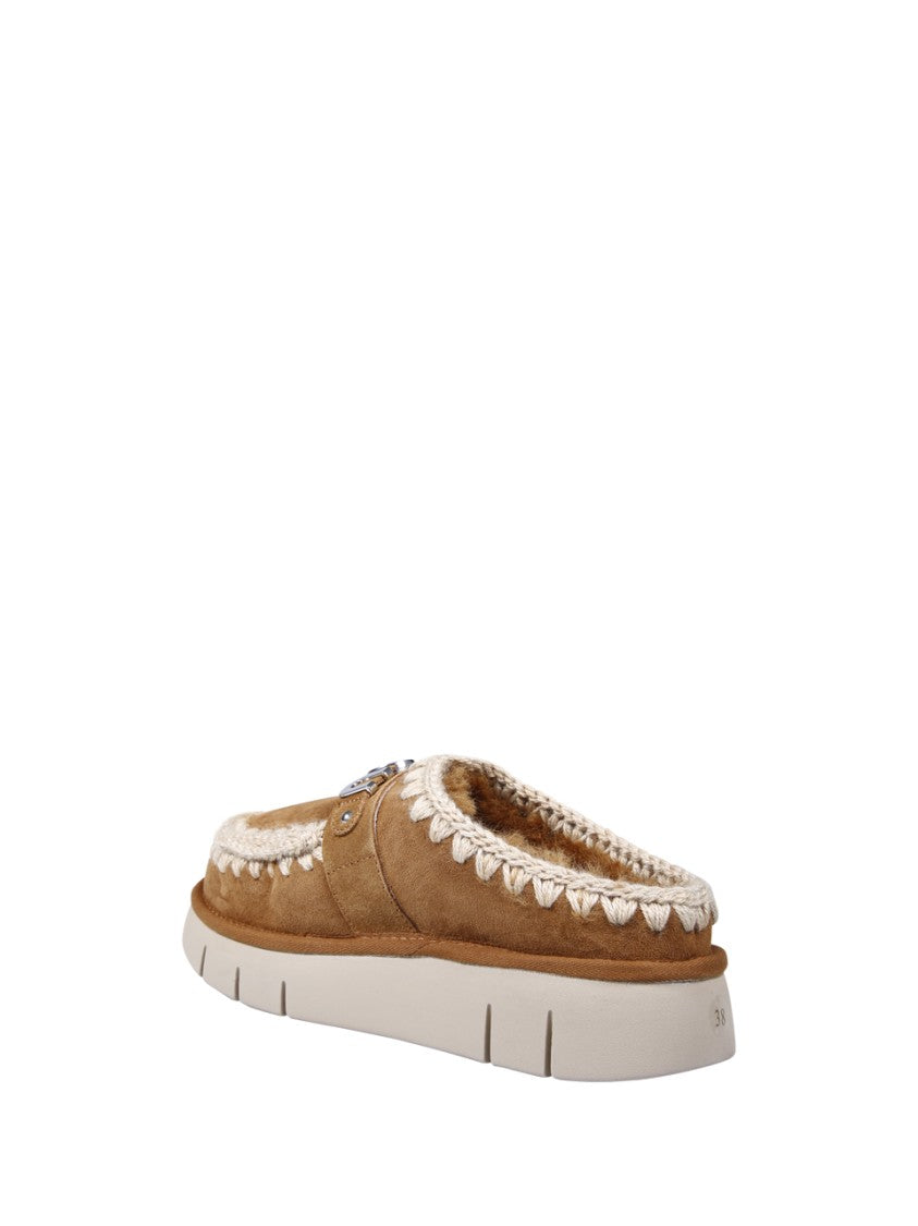 Mou Bounce Clog Metal Logo Mule