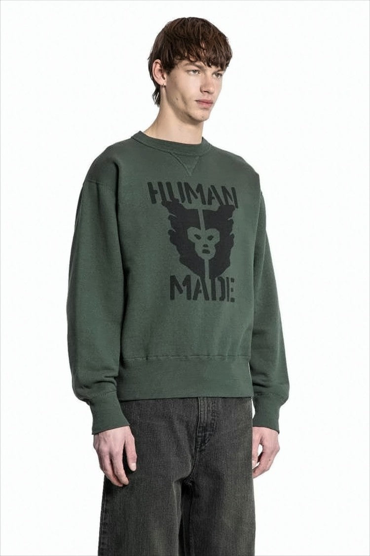 Humanmade Relaxed-Fit Long-Sleeve Cotton Tee With Graphic Print
