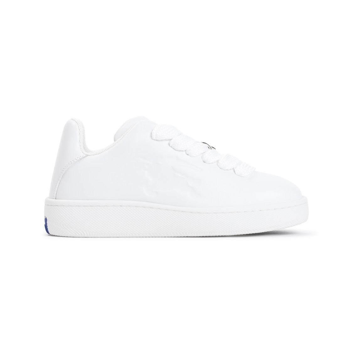 Burberry White Leather Sneakers