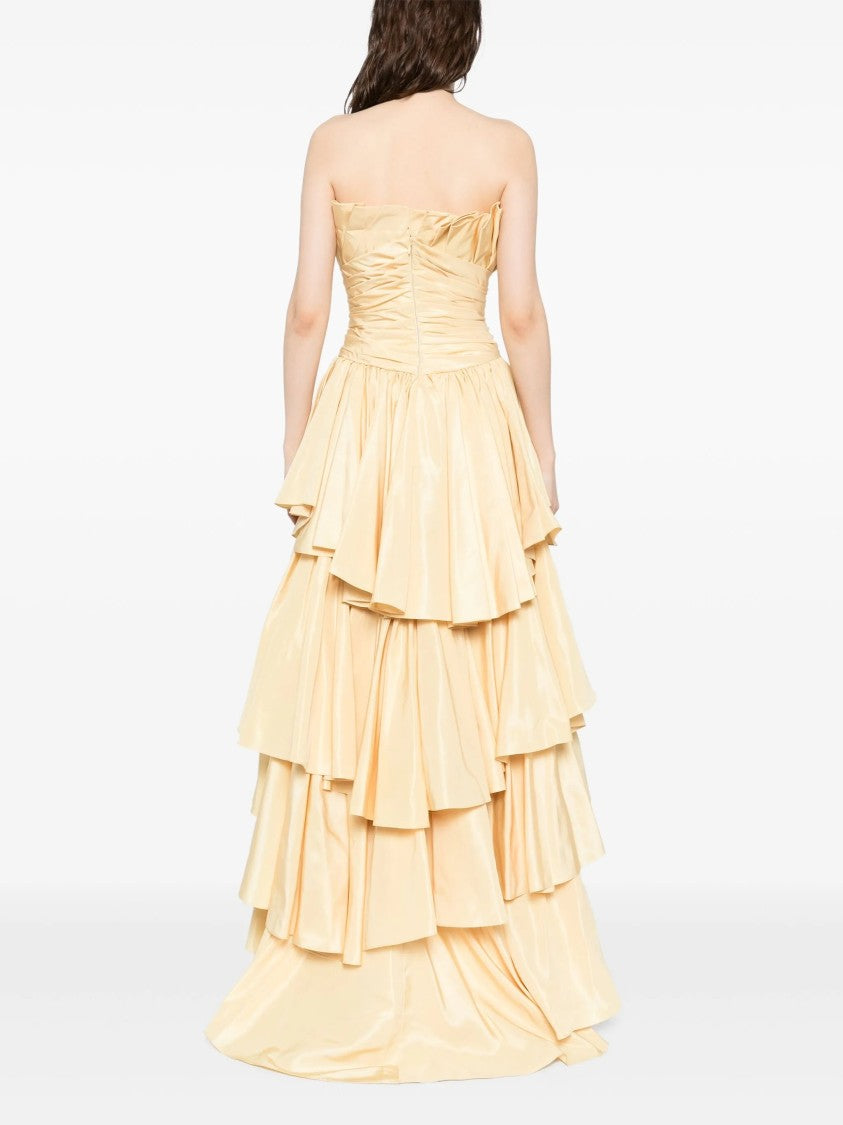 Saiid Kobeisy Layered Taffeta Dress