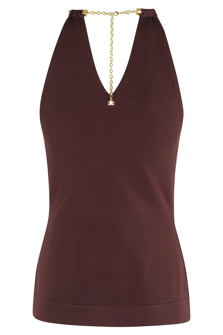 Elisabetta Franchi Top Tricot