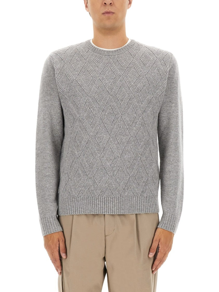 Herno Textured Knit Cashmere Sweater