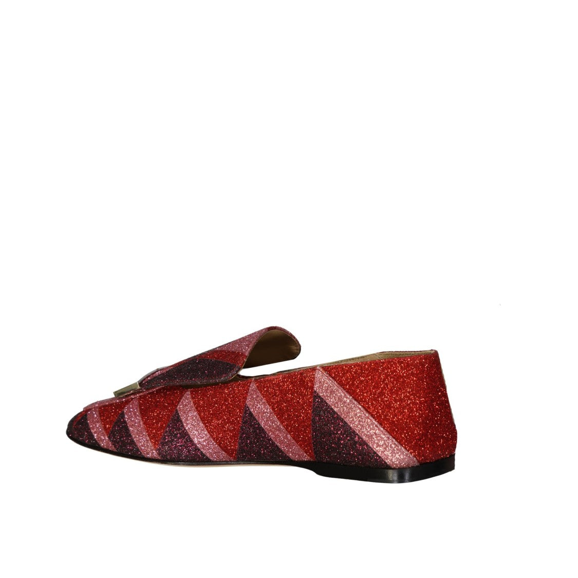 Sergio Rossi Glitter Loafers With Sophisticated Design And Luxurious Finish